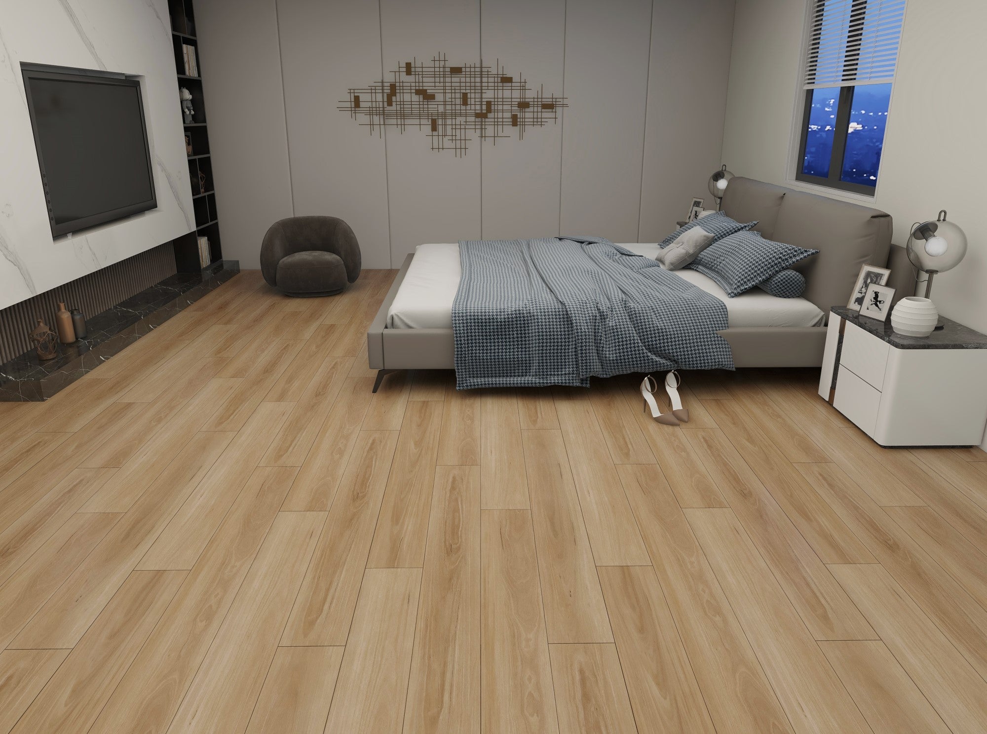 Duro-9mm-HybridFlooring-Colour-Blackbutt-D5001-Room Duro-9mm-HybridFlooring-Colour-Blackbutt-D5001-Room