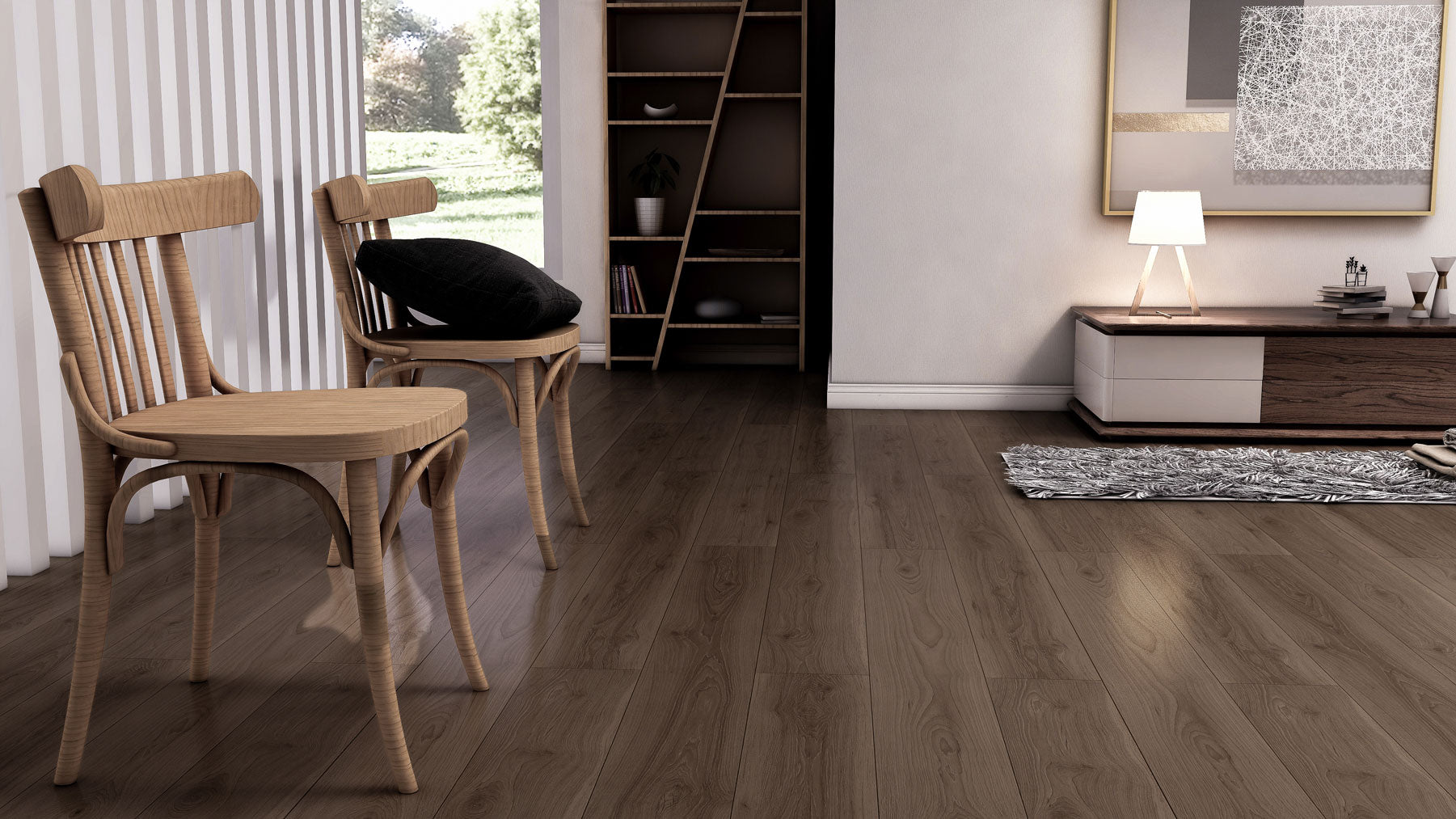 Oak-Step_Laminate_Flooring-1520_x196_x12mm-Colour-American_Walnut-107-1 Oak-Step_Laminate_Flooring-1520_x196_x12mm-Colour-American_Walnut-107-1
