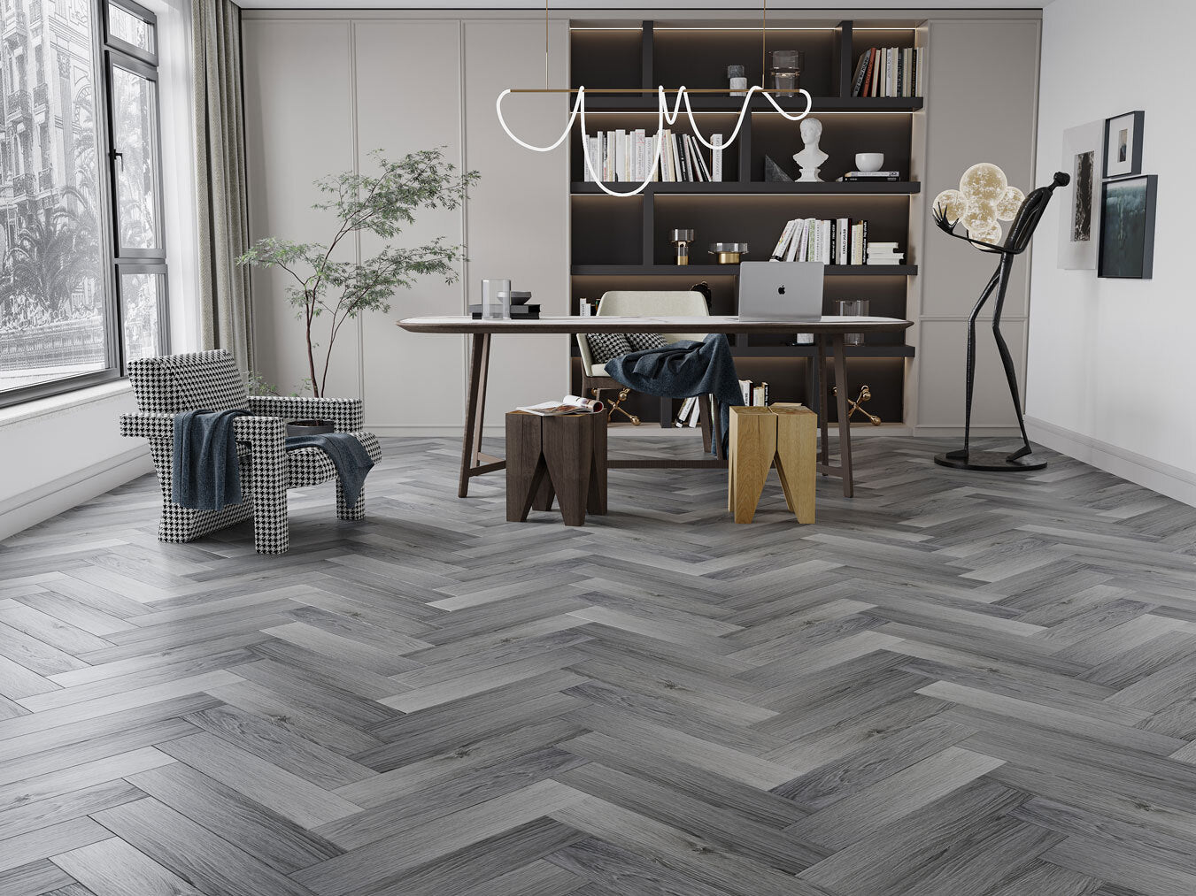 Aquawood-Herringbone-Blue-Mountain