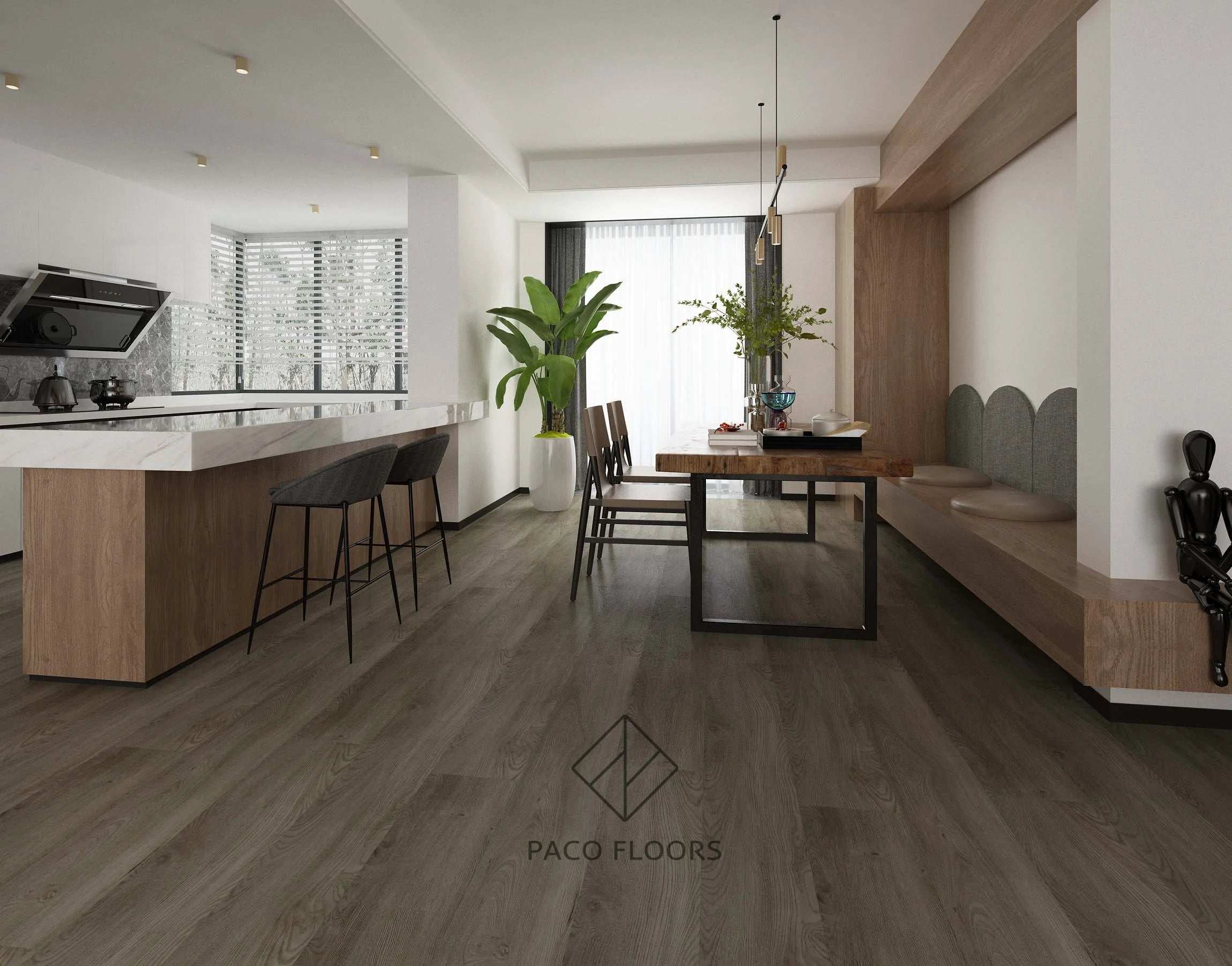 Homestead Diamond Range 8mm Hybrid Flooring