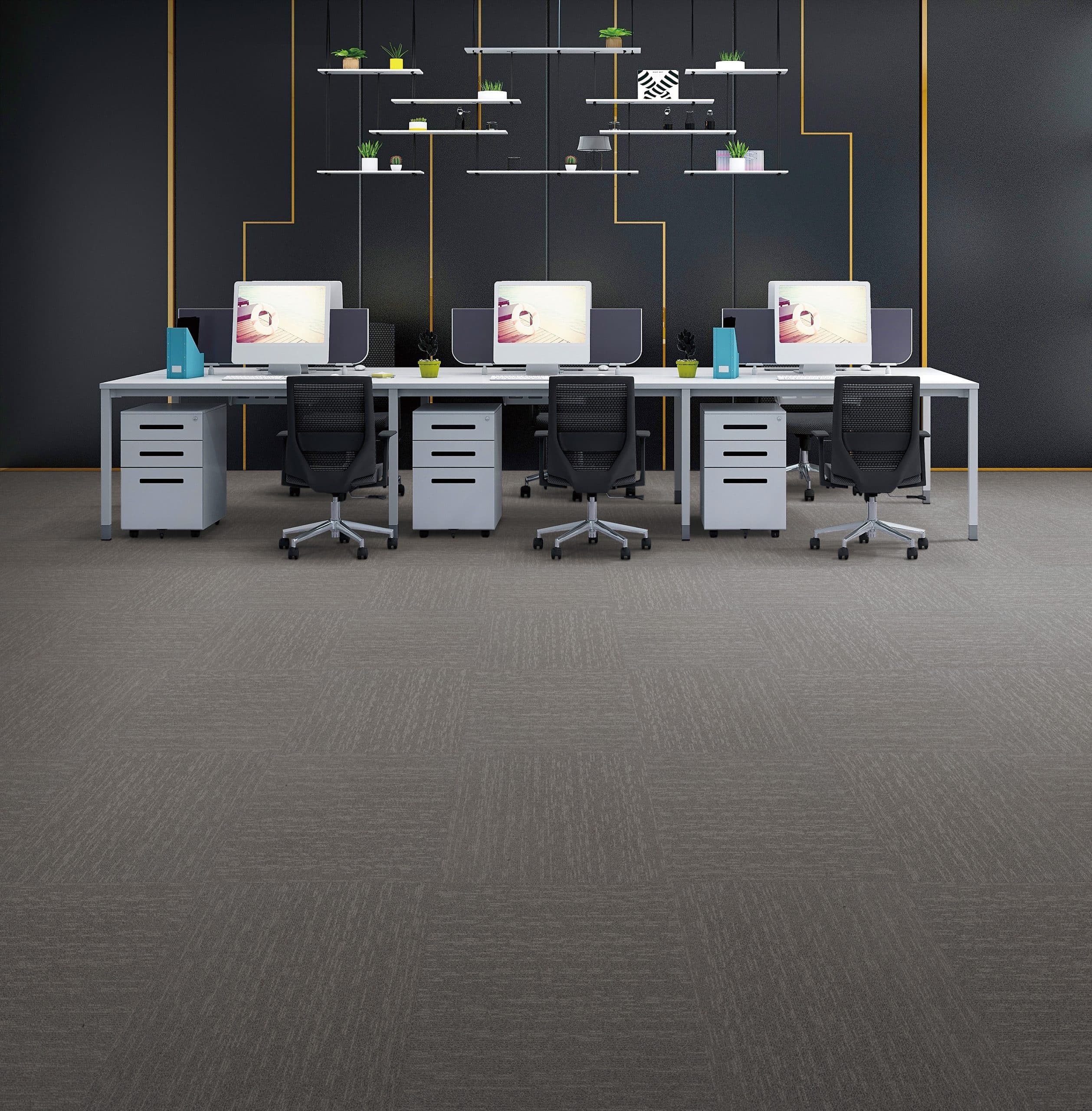 Evolve-Carpet Tiles-Flooring-500x500mm-Colour-Koala