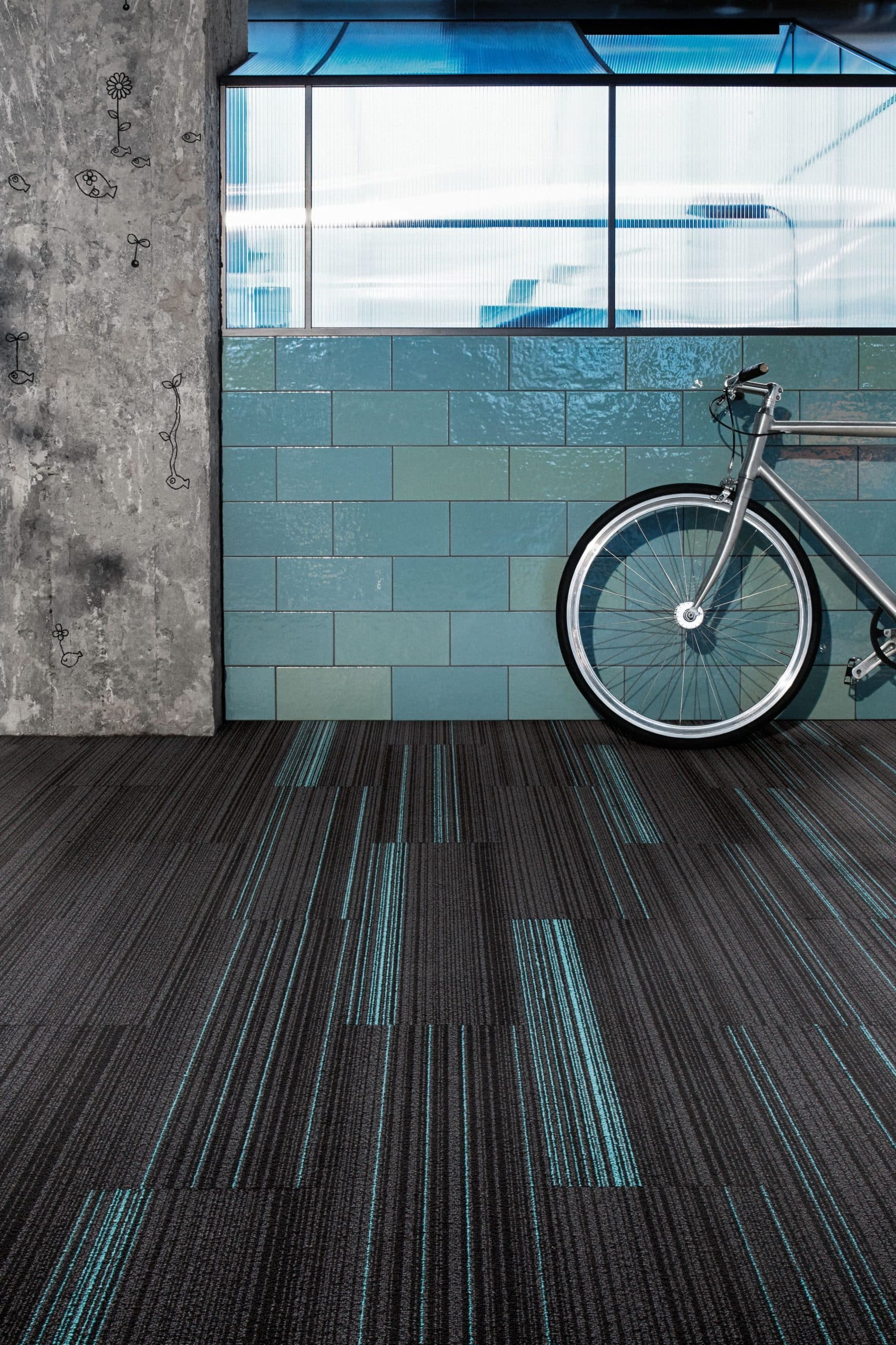 Bike Path BP411 Carpet Plank Flooring Interface Australia