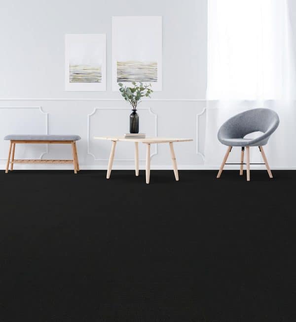 Elegance Carpet Tile Flooring Raven