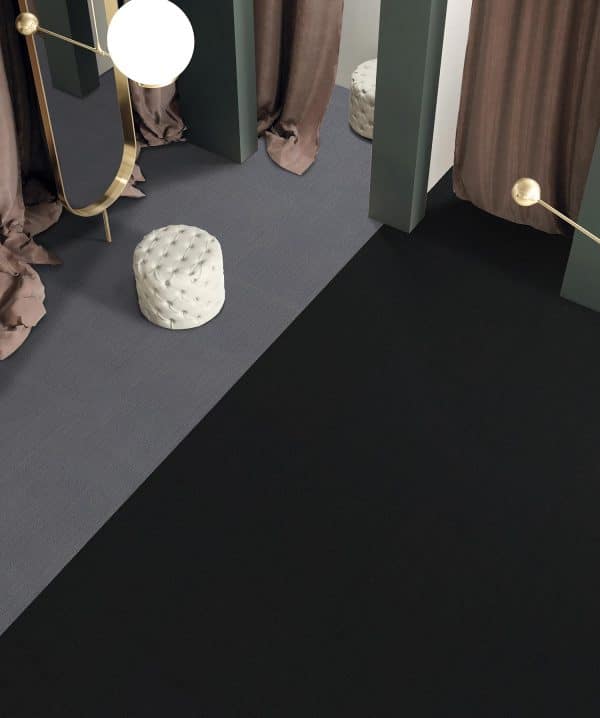 Elegance Carpet Tile Flooring Raven-and-Silver