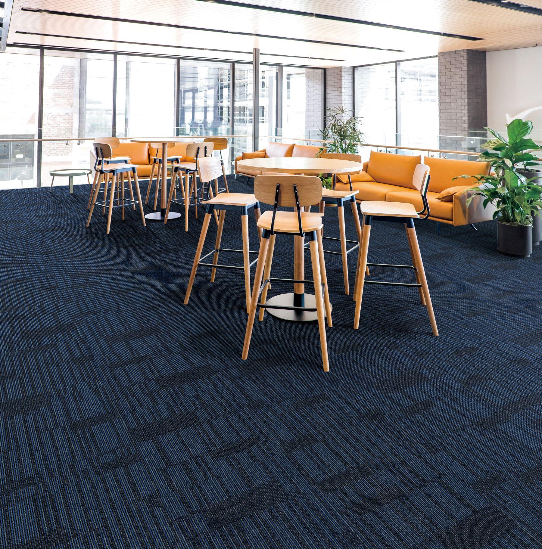 Sierra Carpet Tile Flooring colour Cobalt